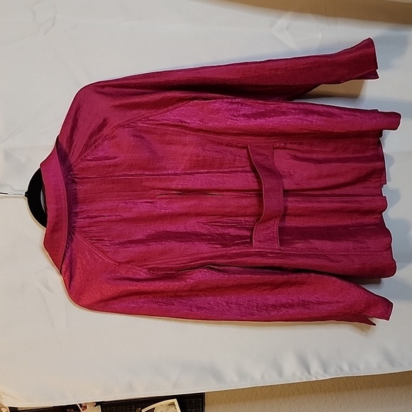 Chico’s Pink Oversized Jacket - Size 0 - Picture 4 of 4